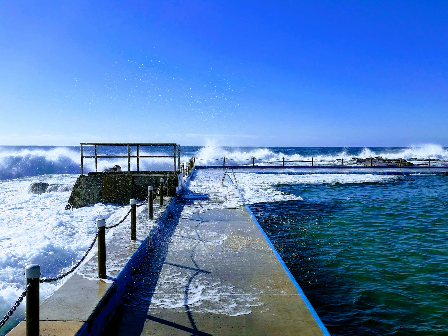 By The Sea: Dee Why pool photographic print