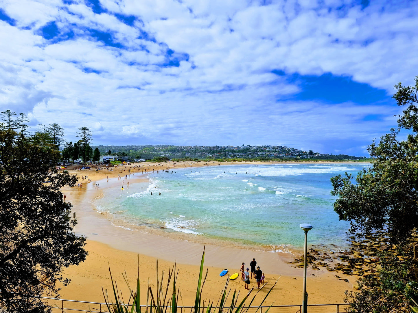 By The Sea: Aerial photograph of Dee Why beach