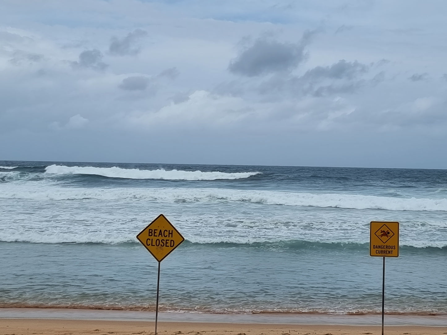 By The Sea fine: Dangerous Dee Why beach photographic print